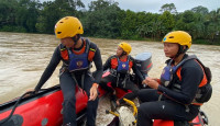 Remaja Hanyut Terseret Arus Sungai Batang Merangin, Tim SAR Gabungan Gelar Operasi Darurat